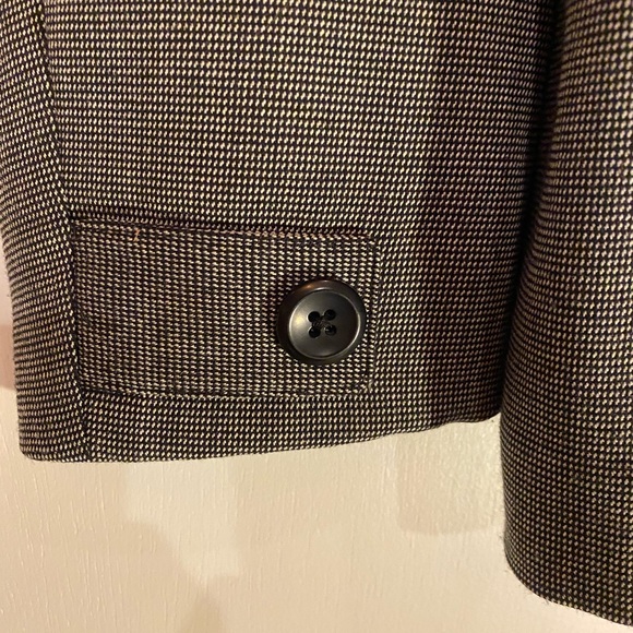 Rafaella Black & White Small Checkered Blazer - Picture 2 of 5